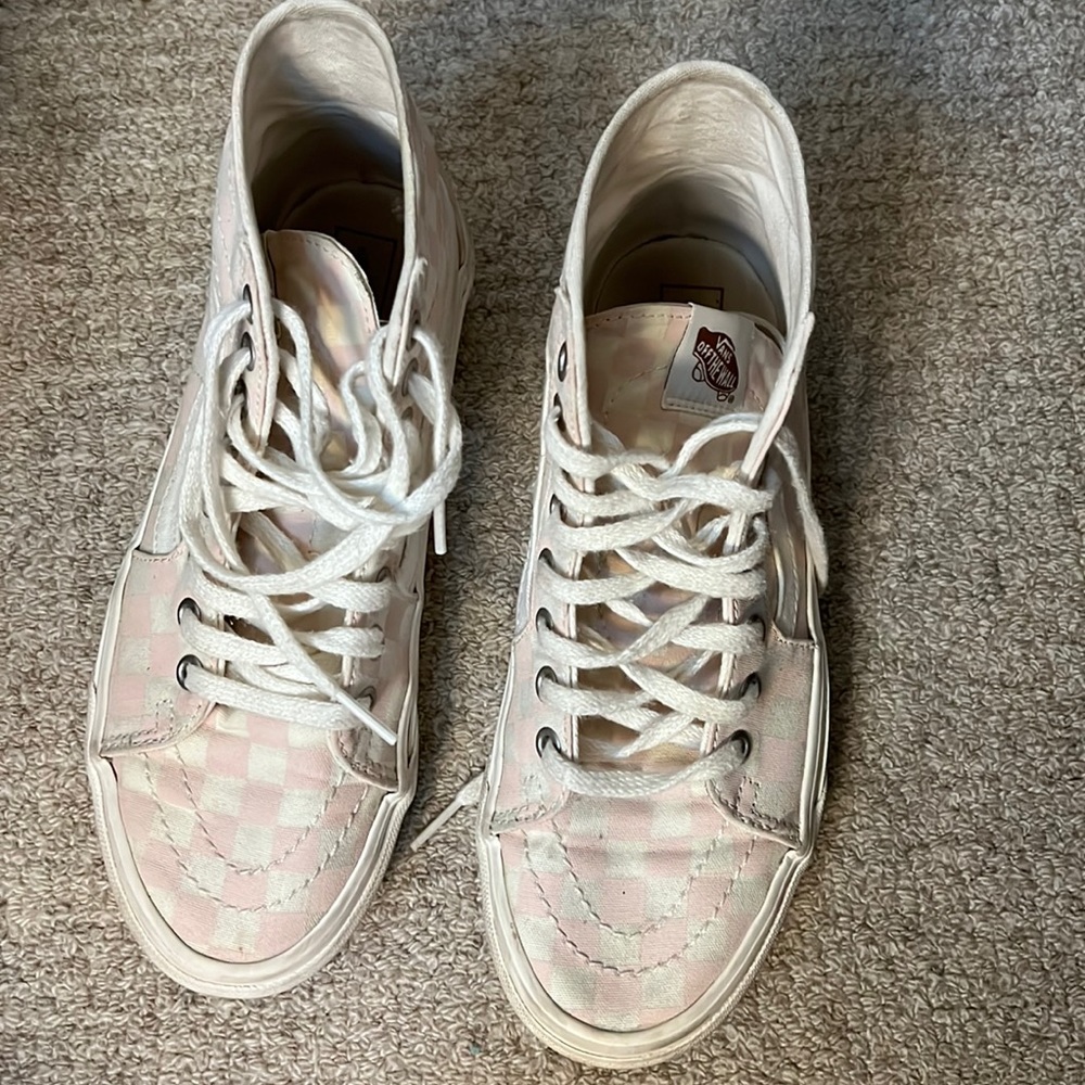 Used Vans high tops size 8.0 in women